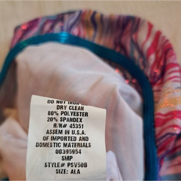 Alpha Factor Gymnastic or dance leotard Adult Large, NWT #19 - Picture 3 of 5